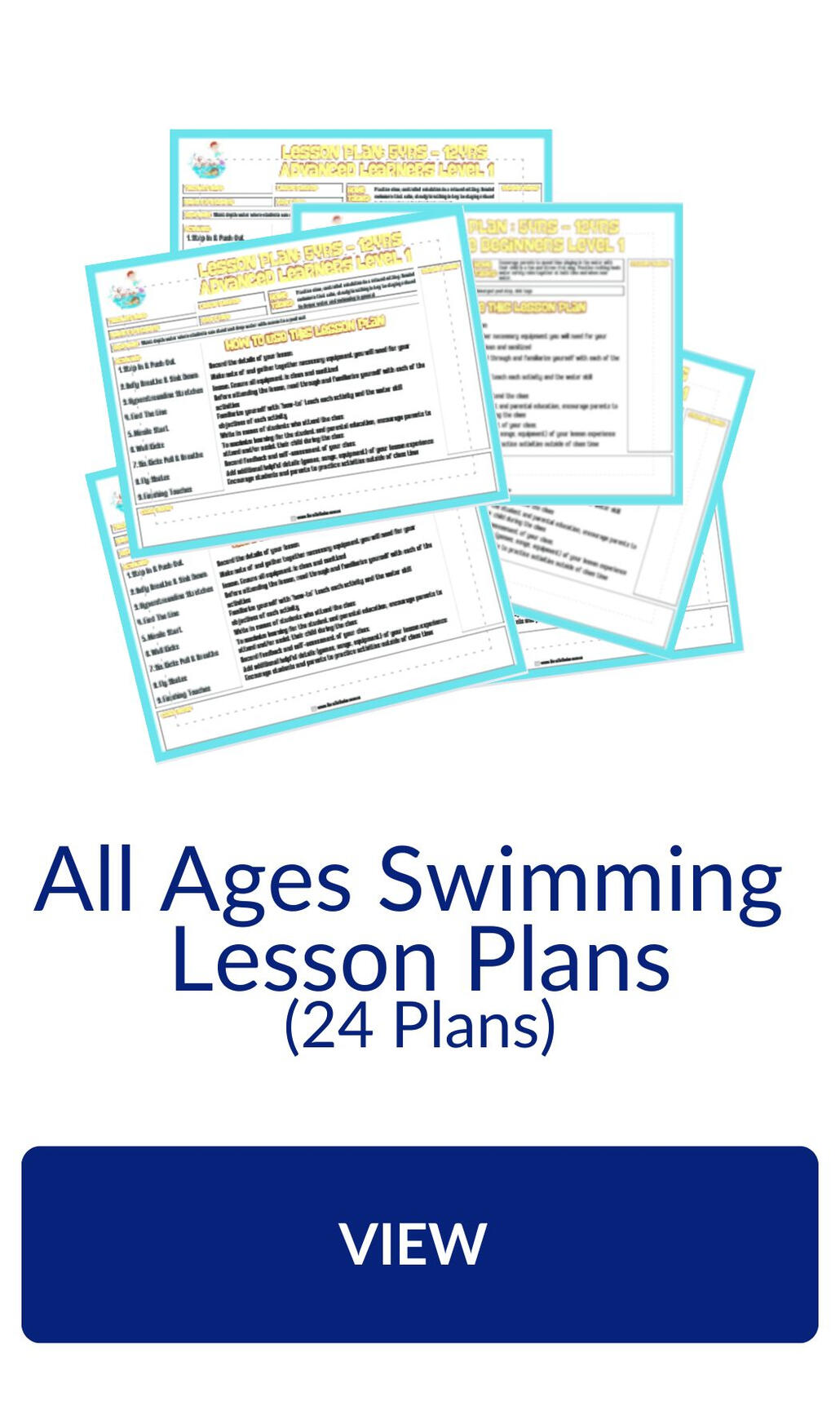 Teach learn to swim