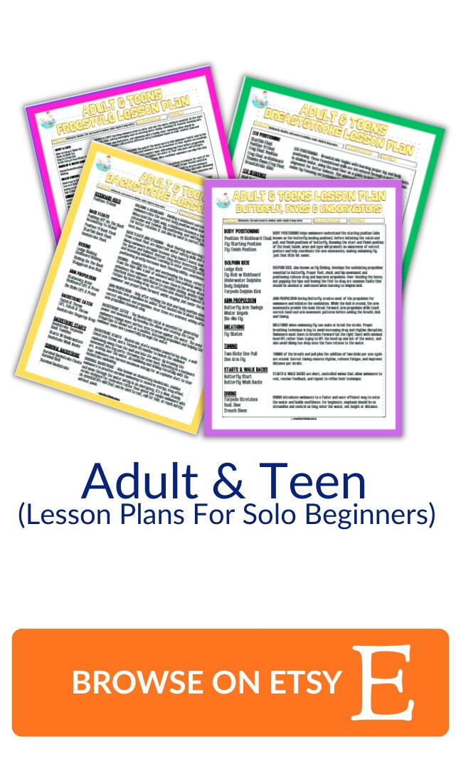 Adult Learn to swim RESOURCES Teach adults how to swim